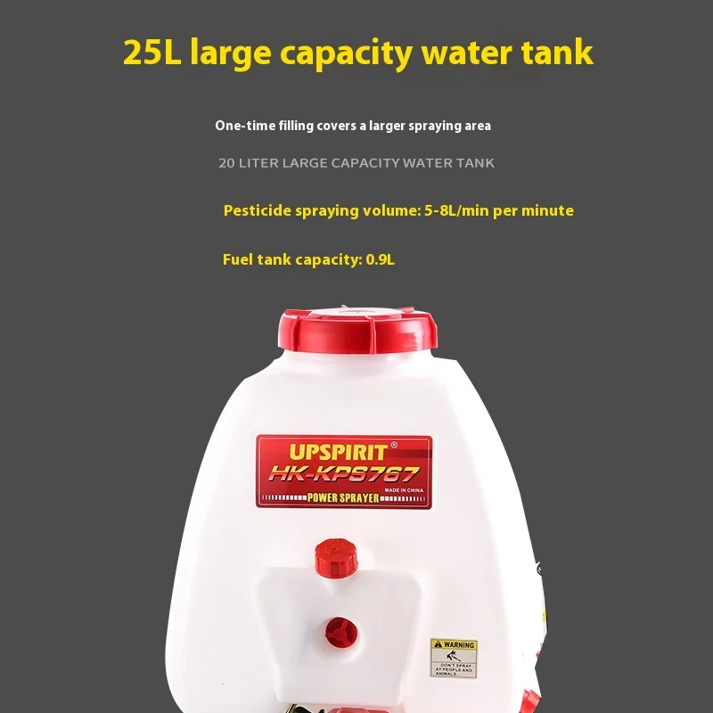 25L Tank Capacity Detail