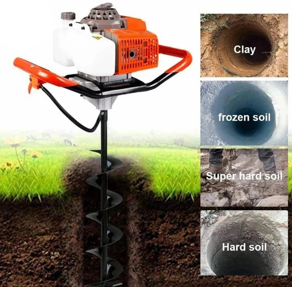 Full Unit - Industrial Grade 63cc Earth Auger