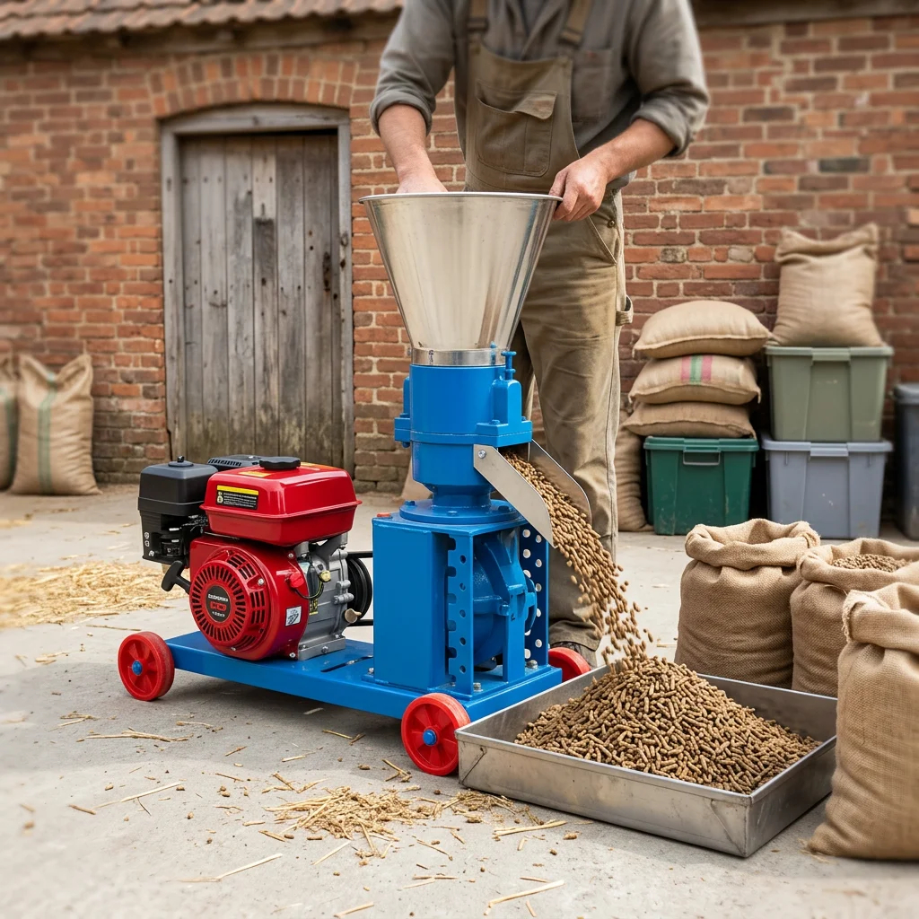Gasoline Pellet Machine