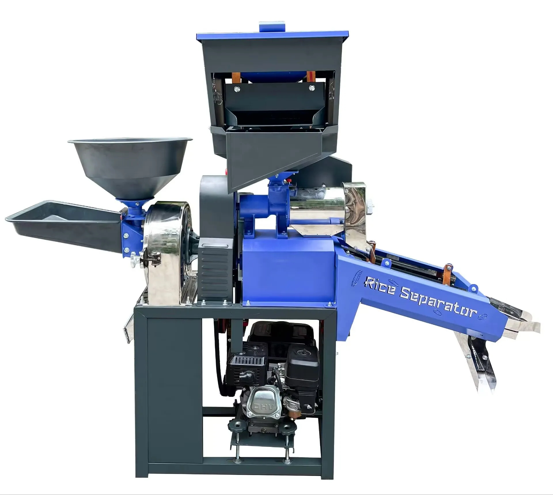 5-in-1 Rice Milling Machine Front View